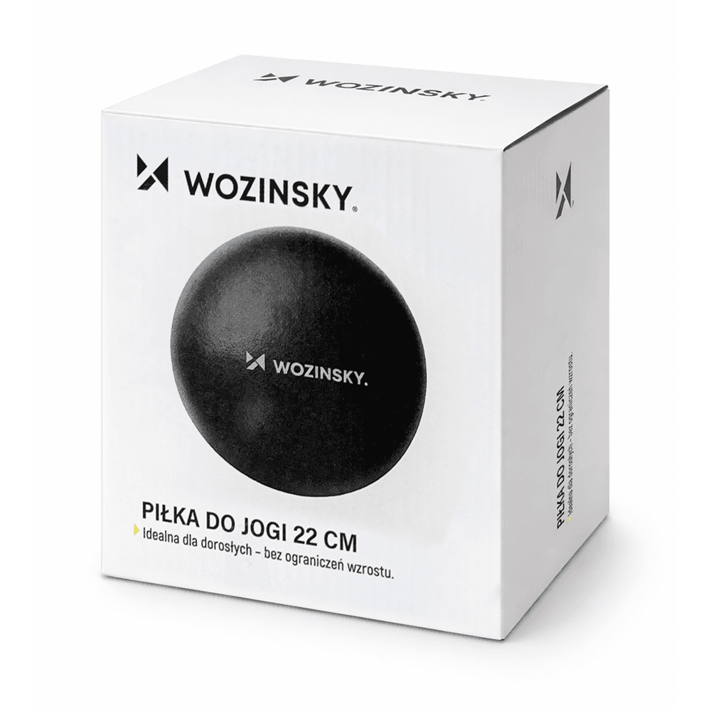 Wozinsky WPDP-C22 žoga za pilates/rehabilitacijo 22 cm, črna 2