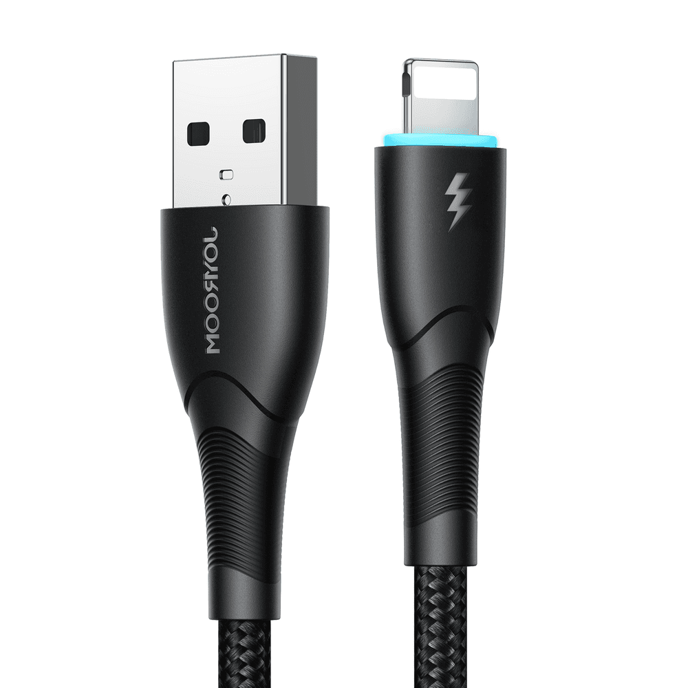 Joyroom Starry Series SA32-AL3 3A USB-A / Lightning kabel 1m - črn 6
