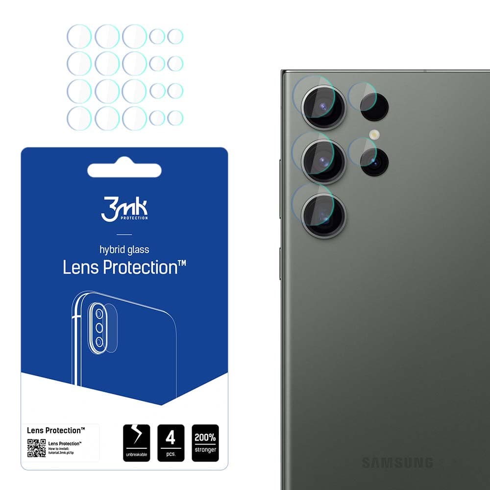 3mk Lens Protection™ steklenička za kamero Samsung Galaxy S23 Ultra