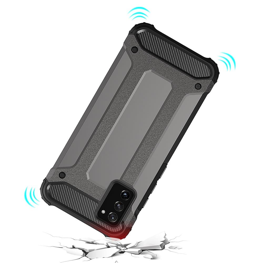 Hybrid Armor ovitek za Samsung Galaxy A03s (črn) 7