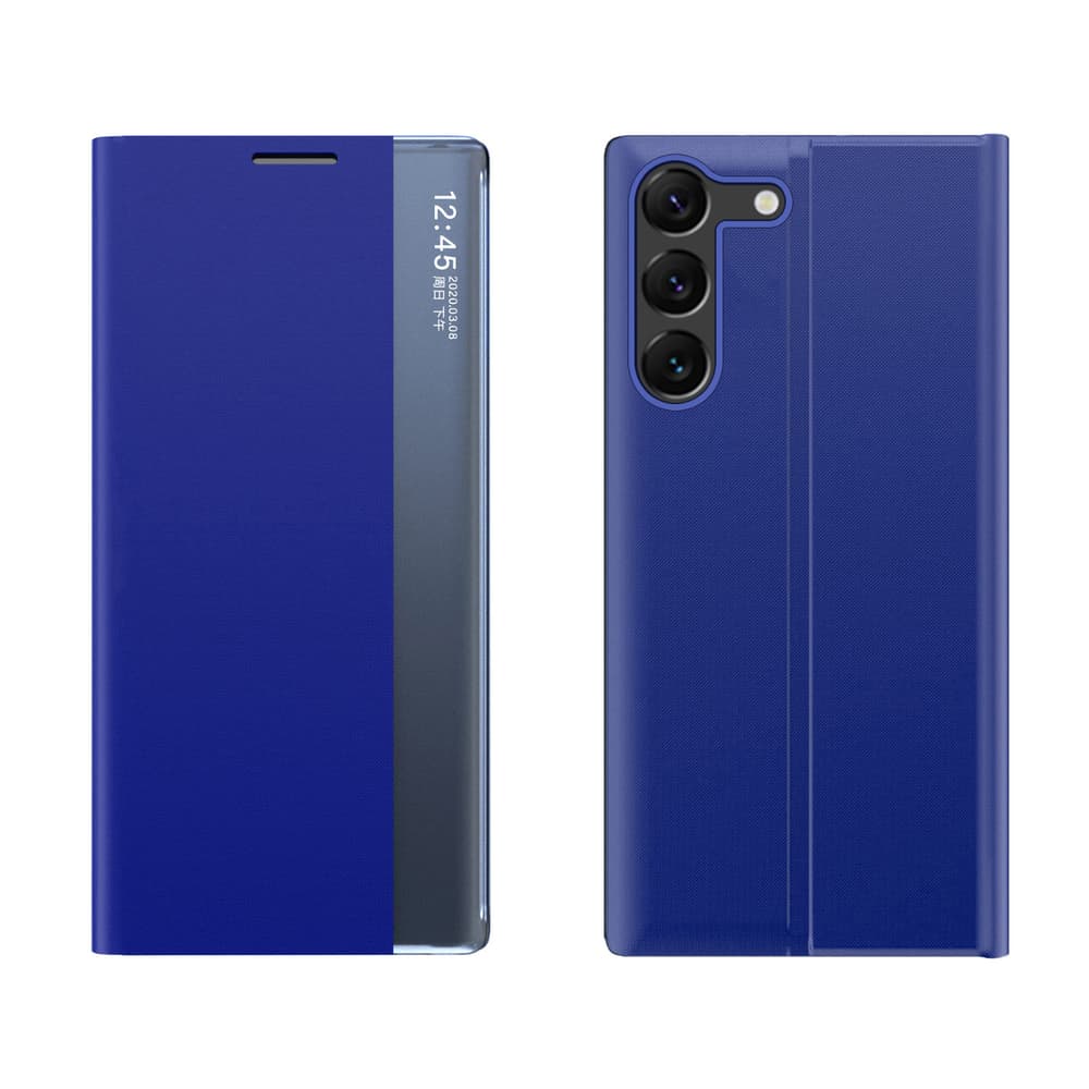 Hurtel New Sleep View ovitek s preklopom za Samsung S24+ - modri