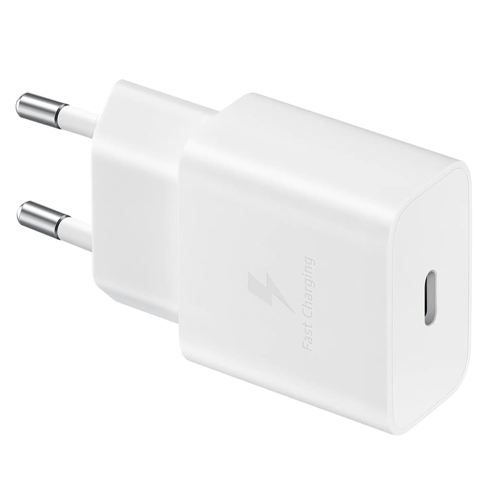 Samsung 15W PD USB-C AFC stenski polnilnik - bel
