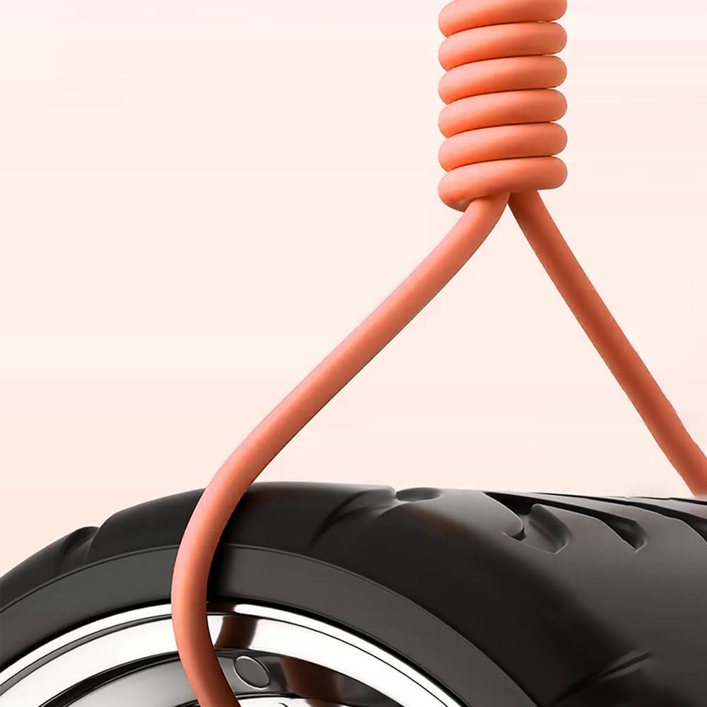 Dudao L24CL USB-C - Lightning Kotni Kabel 30W 1m - Oranžen 6