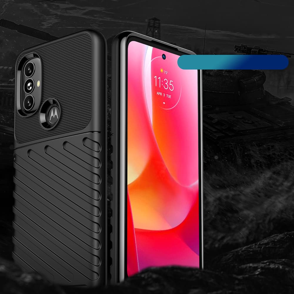 Thunder Case ovitek za Motorola Moto G Power 2022 (črn) 2