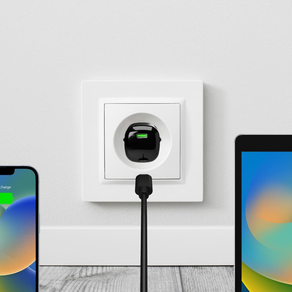 Puro 20W GaN USB-C omrežni polnilnik - črn 2
