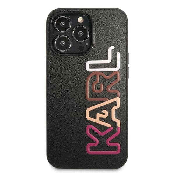 Ov. Karl Lagerfeld Multipink Brand za iPhone 13/13 Pro - Črn 3