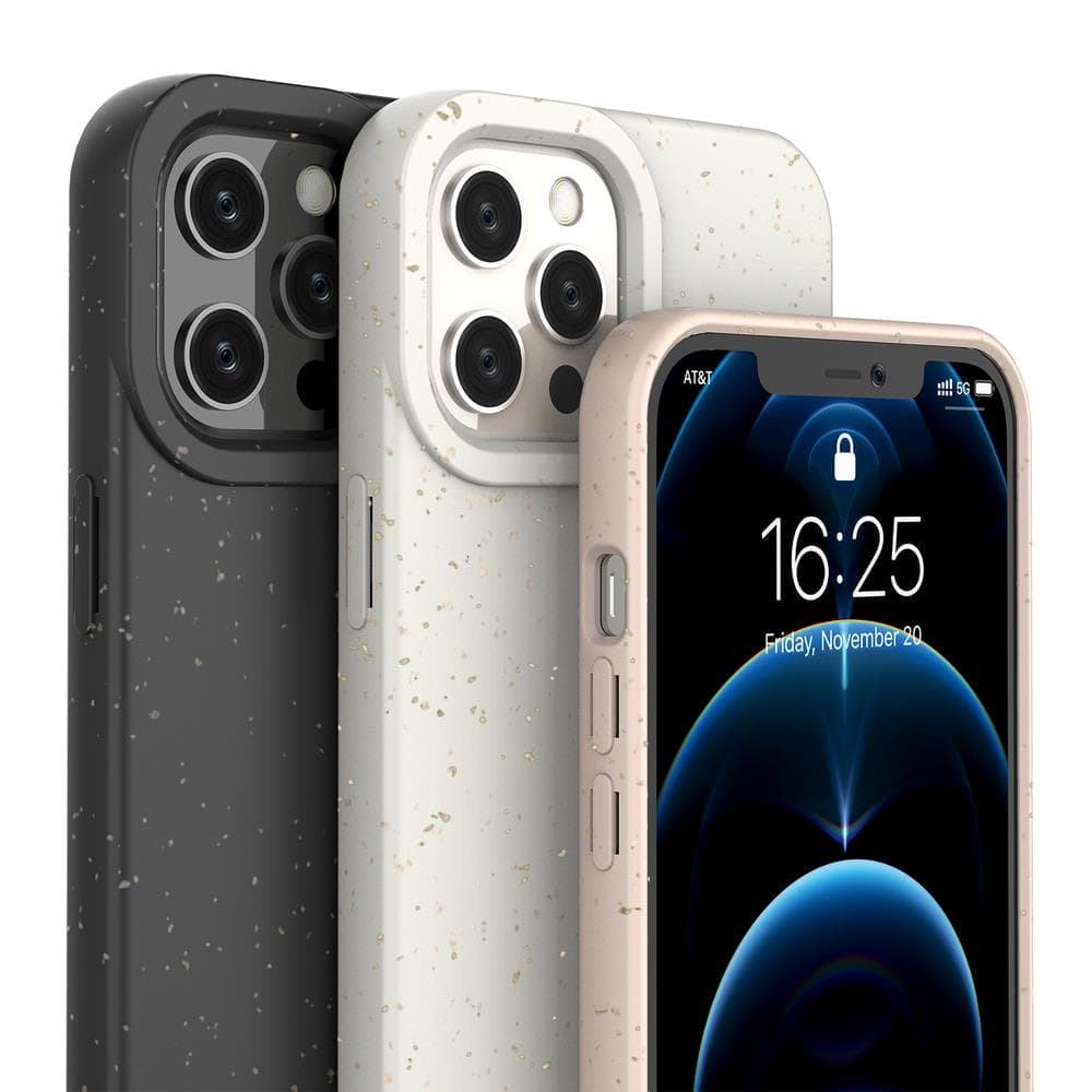 Hurtel Eco Case ovitek za iPhone 12 Pro Max, bio razgradljiv - rumena 2