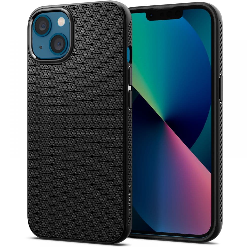 Spigen Liquid Air etui za iPhone 13 mini, mat črn