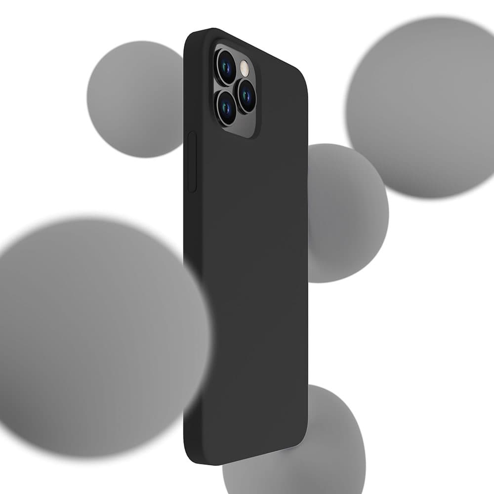 3mk Silicone etui za iPhone 12 Pro Max - črna 8