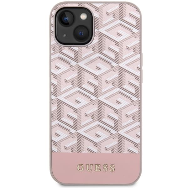 Guess GUHMP14MHGCFSEP ovitek za iPhone 14 Plus (6,7") roza 3