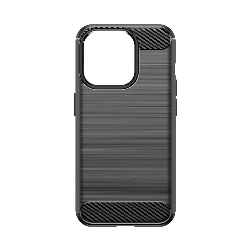 Gibljiv ovitek Carbon za iPhone 15 Pro Hurtel - črn 2