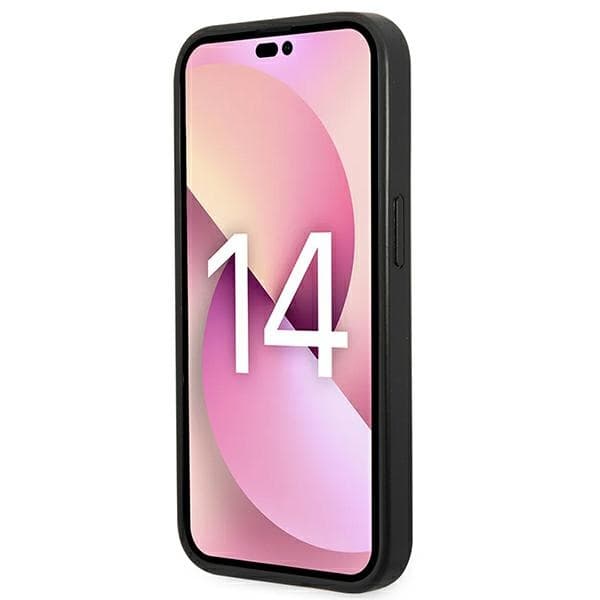 Karl Lagerfeld Saffiano Choupette ovitek za iPhone 14 Pro Max - Črna 5