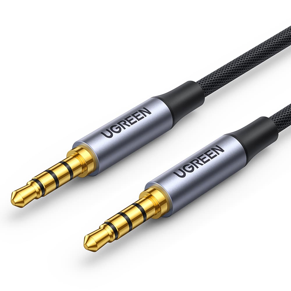 Ugreen AV183 kabel 3,5 mm mini jack / 3,5 mm mini jack 3m, siv