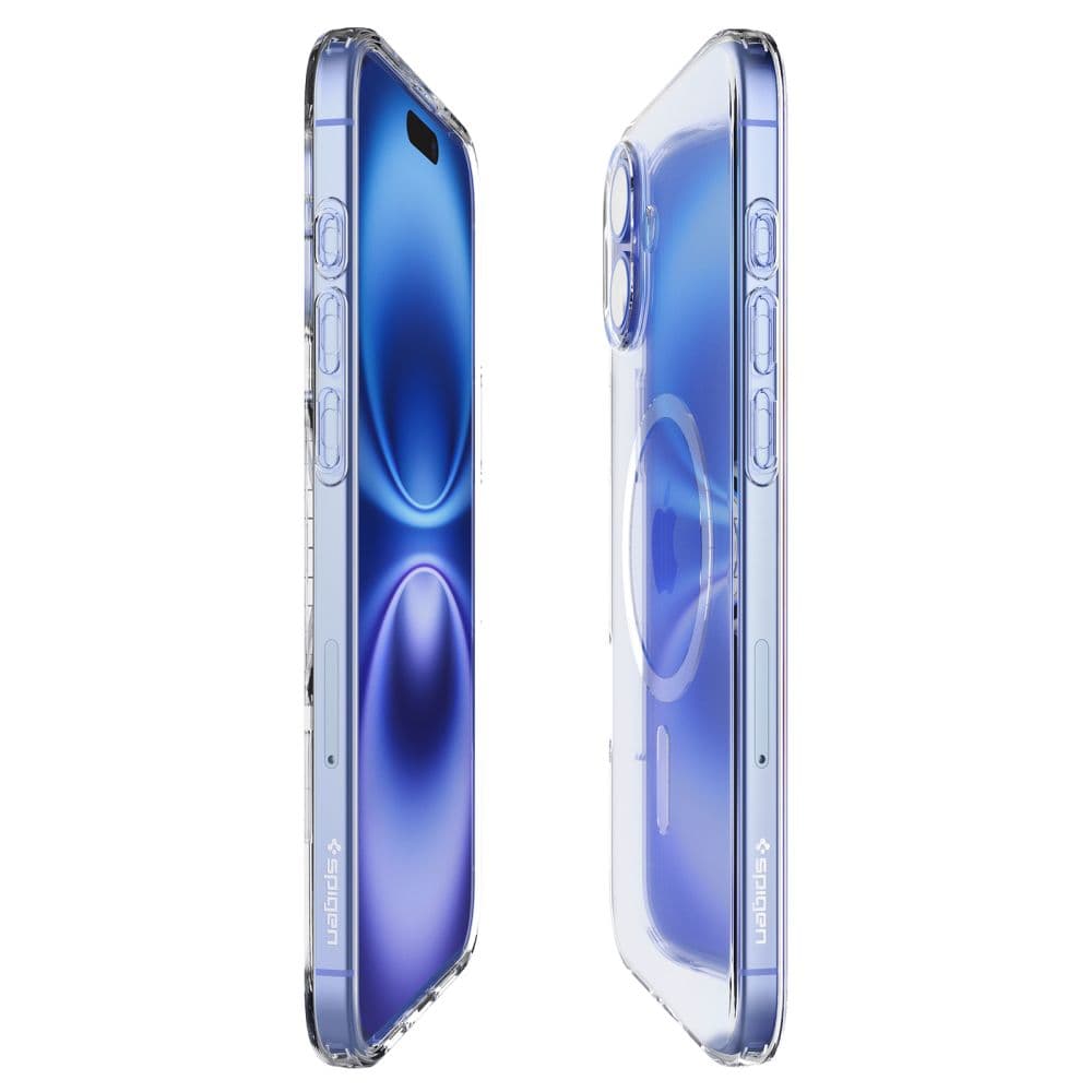 Ovitek Spigen Liquid Crystal Mag MagSafe za iPhone 16 - prozoren 7