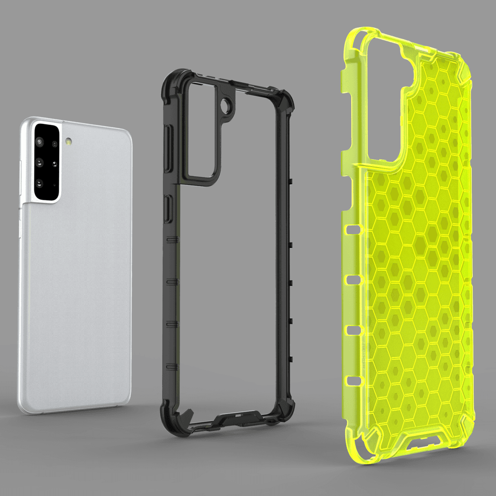 Hurtel Honeycomb ovitek za Samsung Galaxy S22+ (S22 Plus) - modra 5
