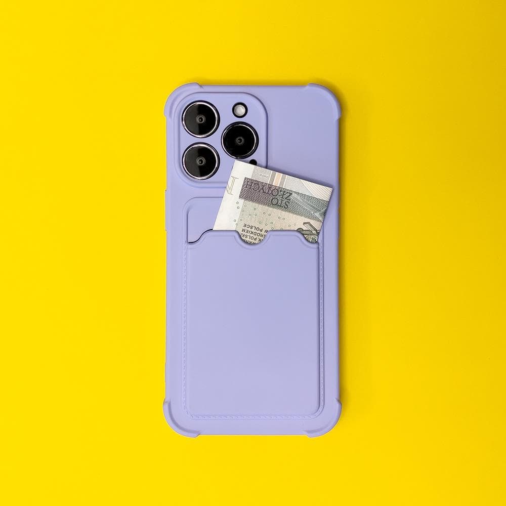 Hurtel Card Armor ovitek za iPhone 13 Mini, roza 5