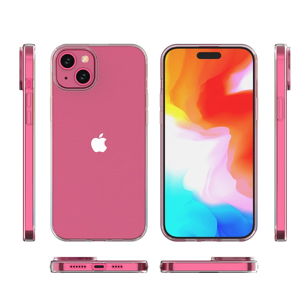 Ultra prosojen ovitek za iPhone 15 Plus Hurtel - prozoren 5