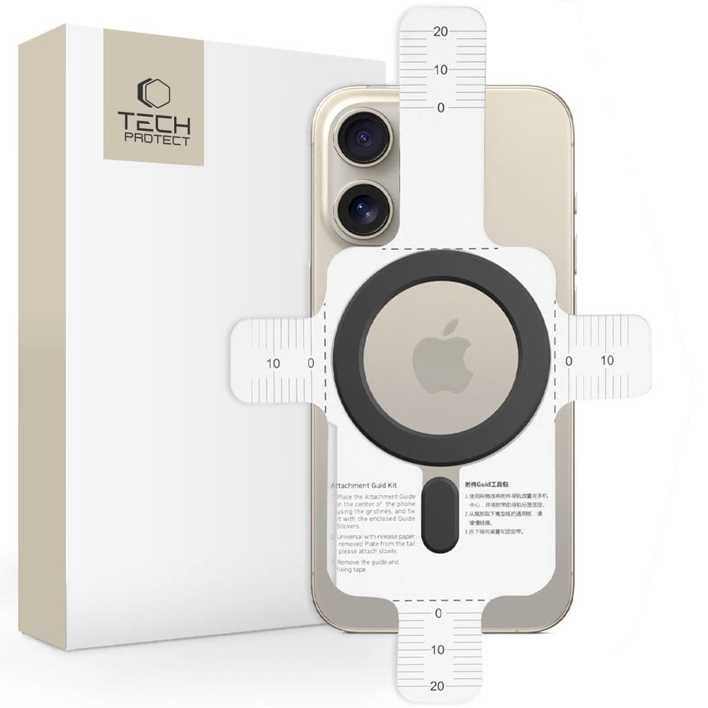 Tech-Protect MagMat MagSafe magnetni obroč za telefon, univerzalen, črn