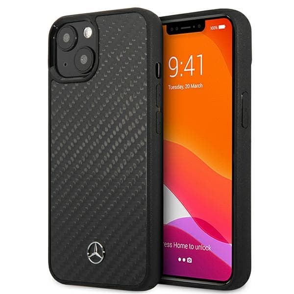 Ovitek Mercedes Dynamic Line za iPhone 13 mini - Črna