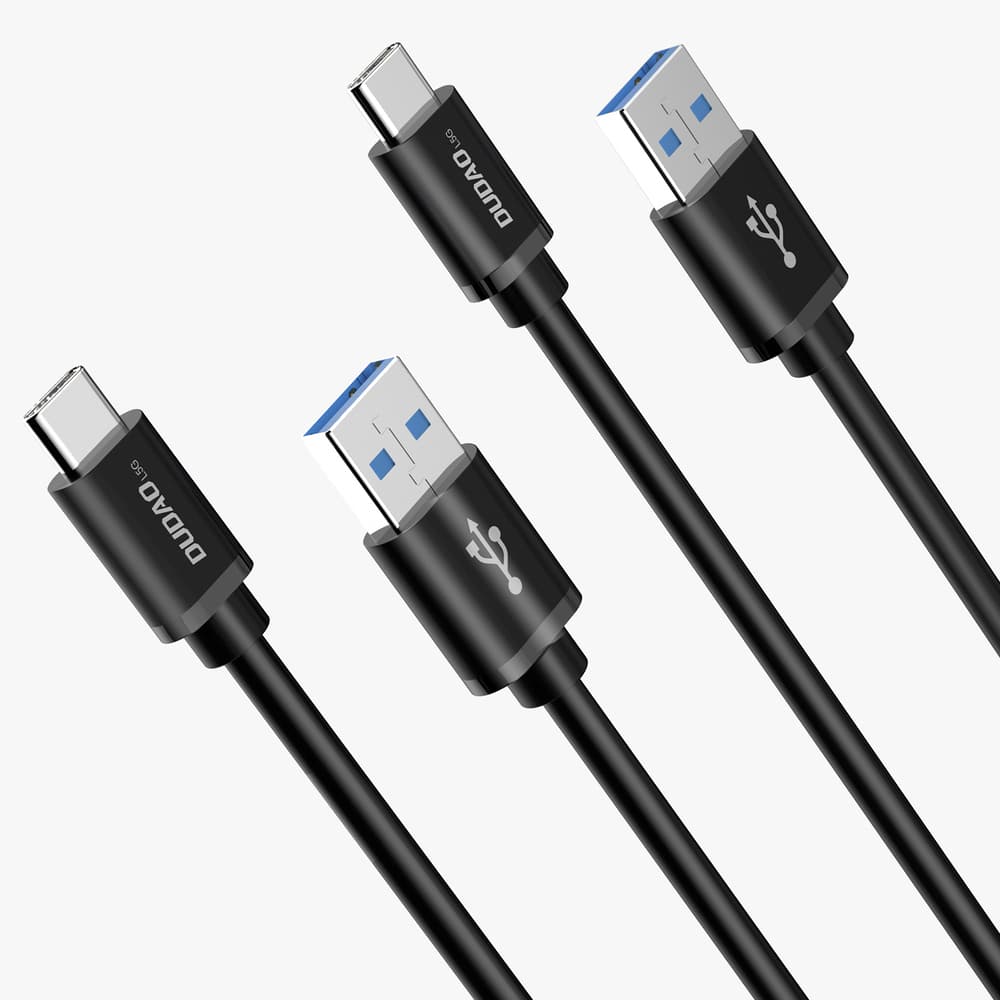 Dudao USB-C kabel Super Fast Charge 1m, črn 2