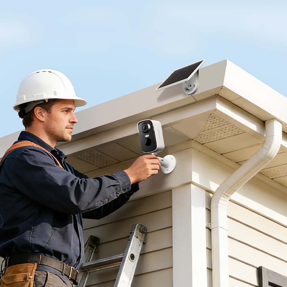 Dreame Navo Care SE 1 Outcam zunanja kamera s solarnim panelom - bela 7