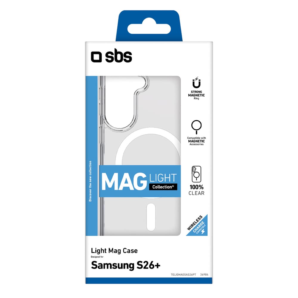 SBS Light Mag ovitek za Samsung Galaxy S26 Plus z MagSafe - prozoren 2