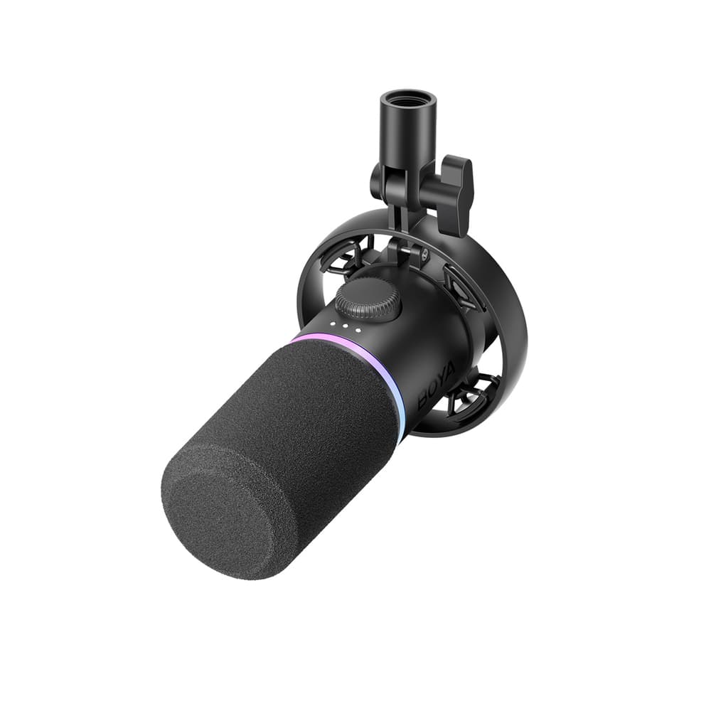 BOYA CastMic S60 dinamični gaming mikrofon, USB XLR, črn
