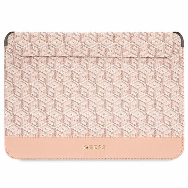 Etui Guess GCube Stripes za 14" prenosnik - roza