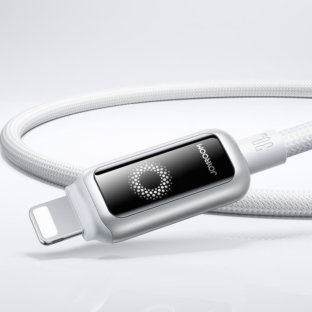 Joyroom S-A55 StarFlight 30W USB-C - Lightning kabel 1.2m, bel 4