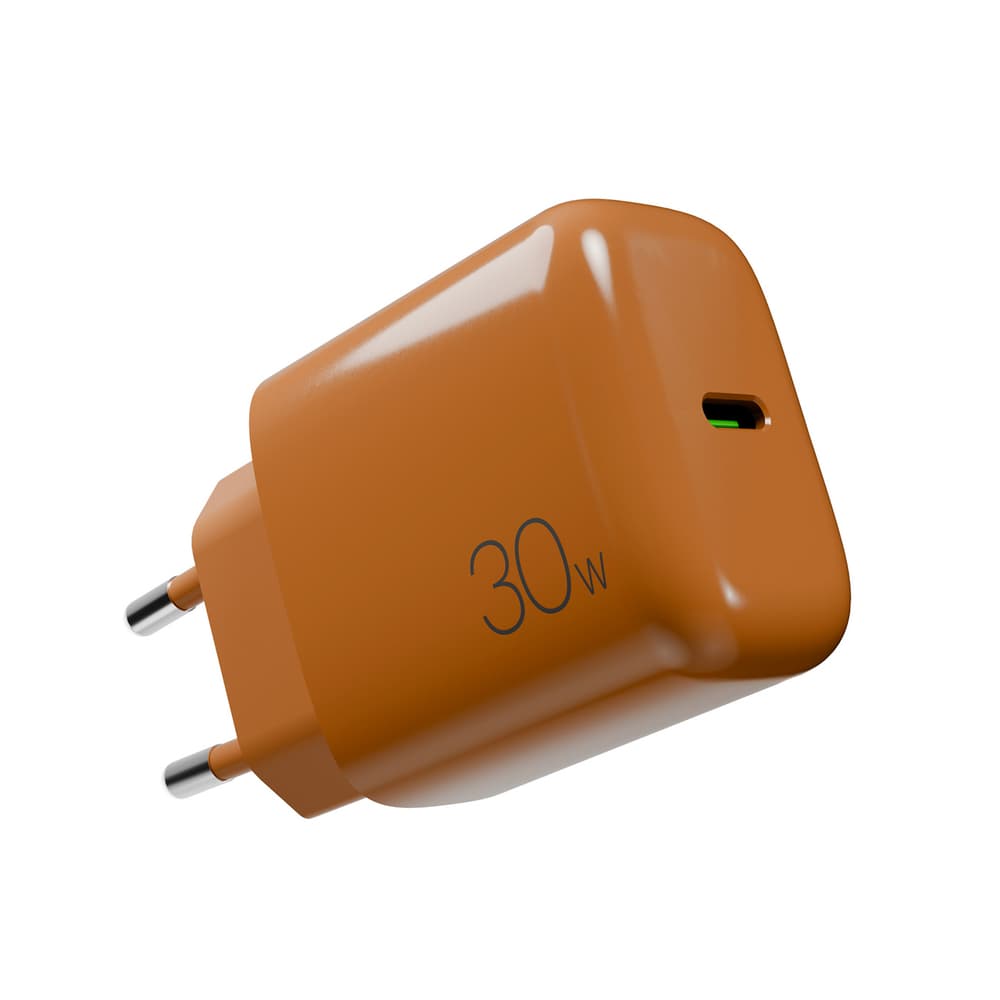 Puro Pro Lite 30W USB-C polnilec (oranžen) 5