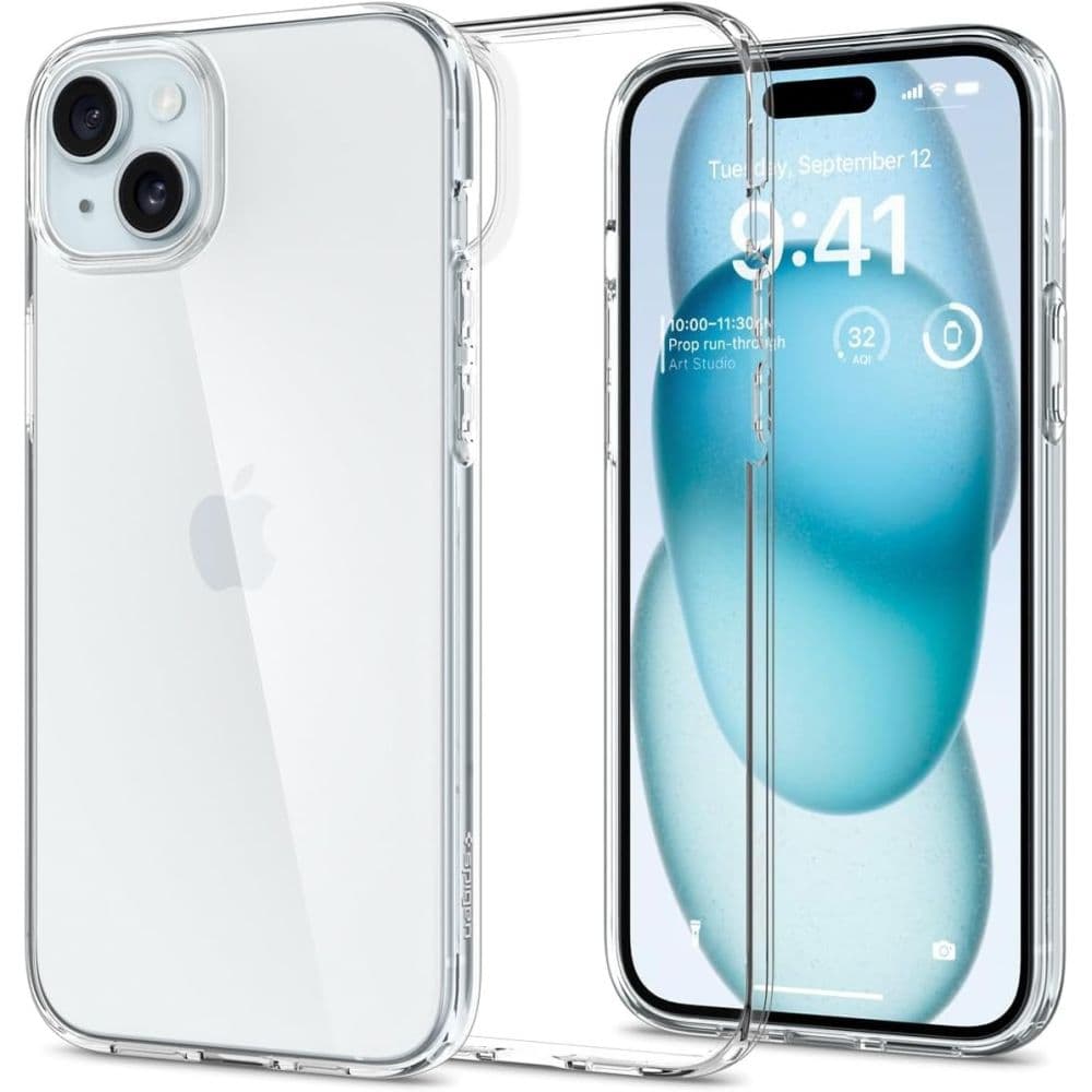 Spigen Liquid Crystal ovitek za iPhone 14 Plus - prozoren