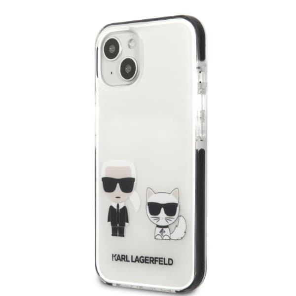Karl Lagerfeld Karl&Choupette ovitek za iPhone 13 mini (5.4") - bel 2
