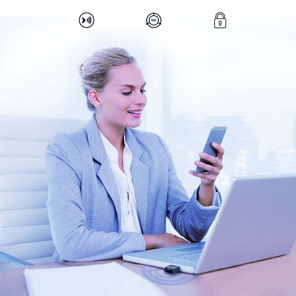 Wozinsky WAX-900 USB Wi-Fi 6 adapter z Bluetooth 5.4 - črn 7