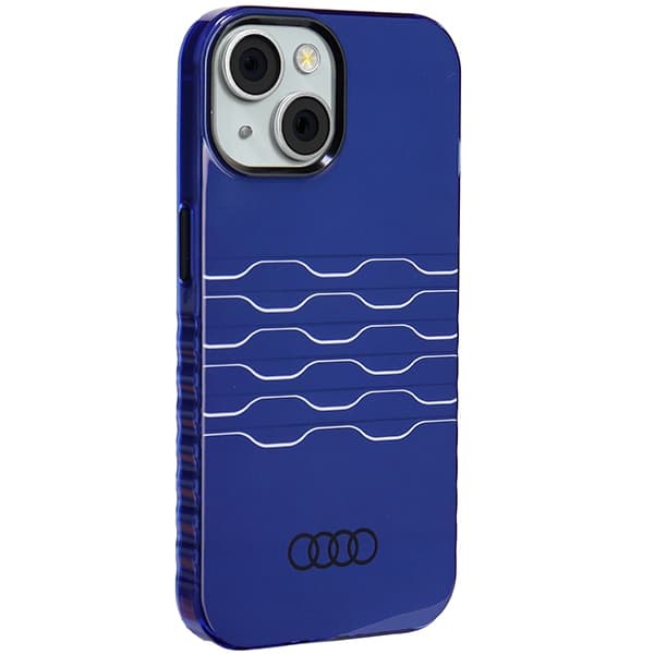 Audi IML MagSafe ovitek za iPhone 15 / 14 / 13 - modra 6