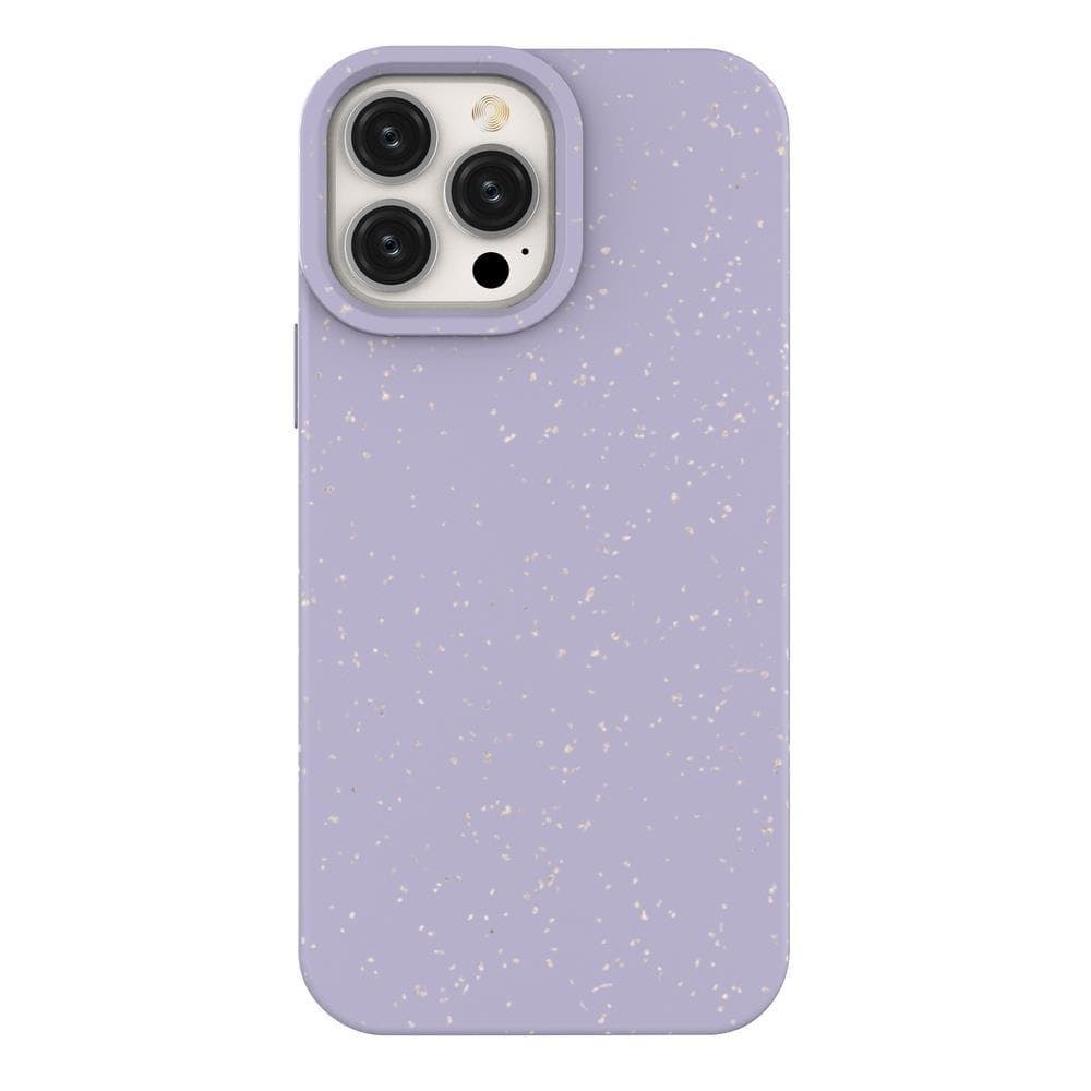 Hurtel Eco Case etui za iPhone 14 Plus, razgradljivo silikonsko ovitje, vijolično