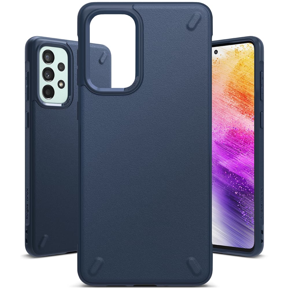 Ringke Onyx ovitek za Samsung Galaxy A73 - temno moder 2