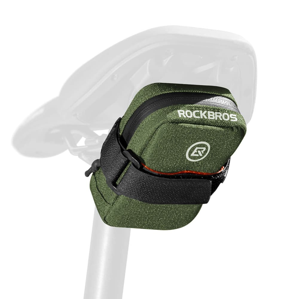 Rockbros F006 kolesarska torbica za sedlo 0,35 l - zelena