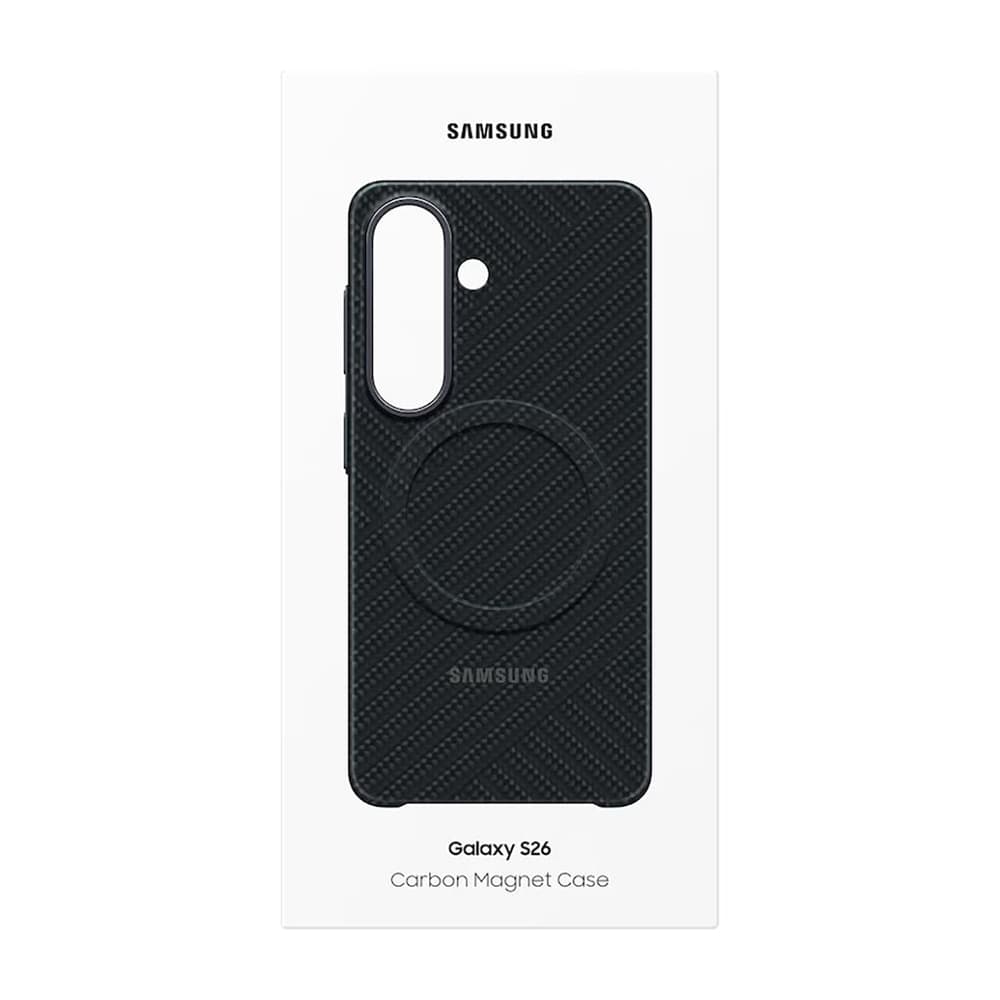 Samsung Carbon Magnet ovitek za Galaxy S26, MagSafe, črn 6