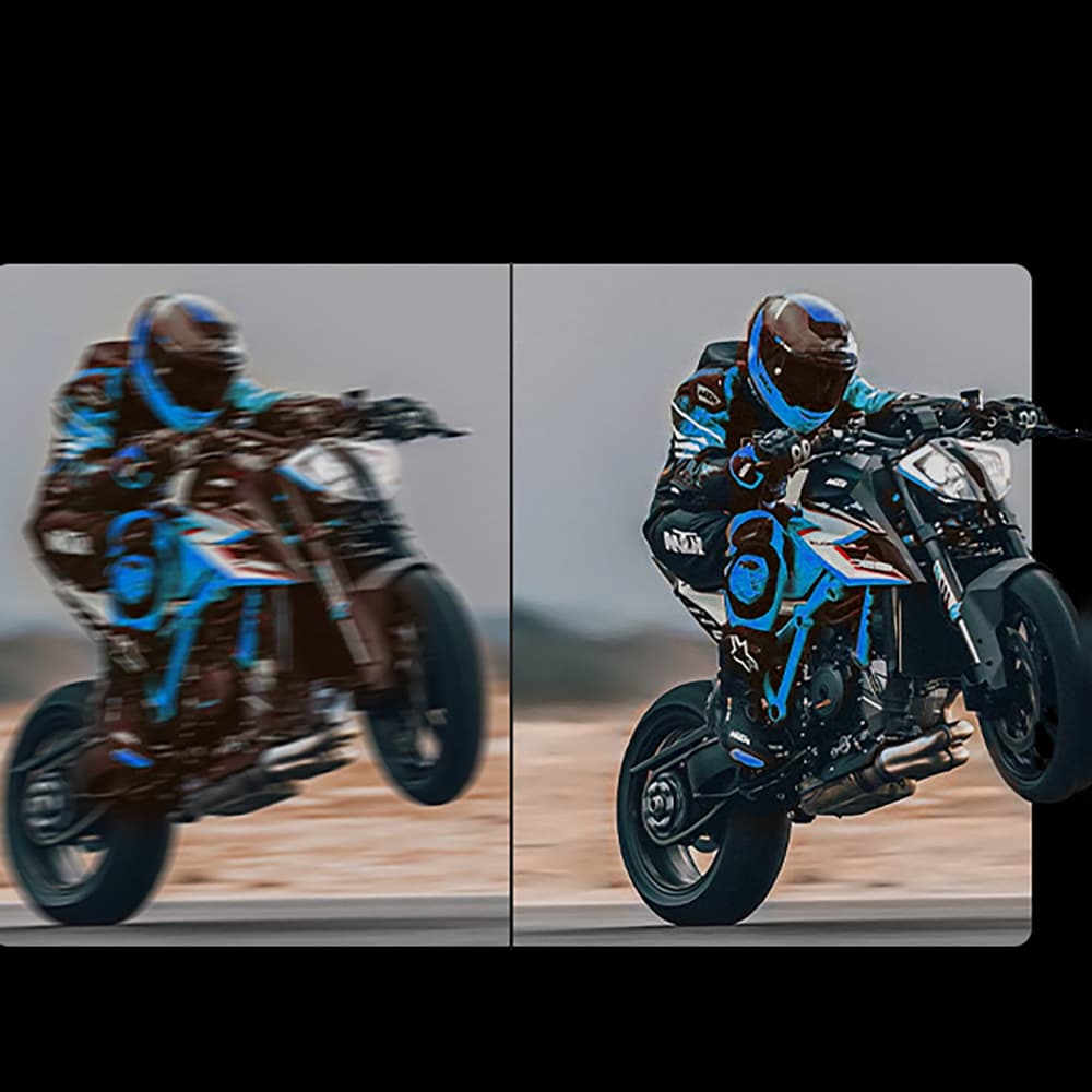 AKEEYO AKY-710S 4K snemalnik vožnje za motoristično krmilo - črn 8