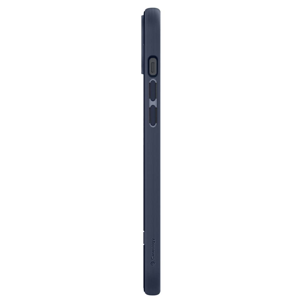 Caseology Parallax Mag ovitek z MagSafe za iPhone 14 Plus - Temno moder 5