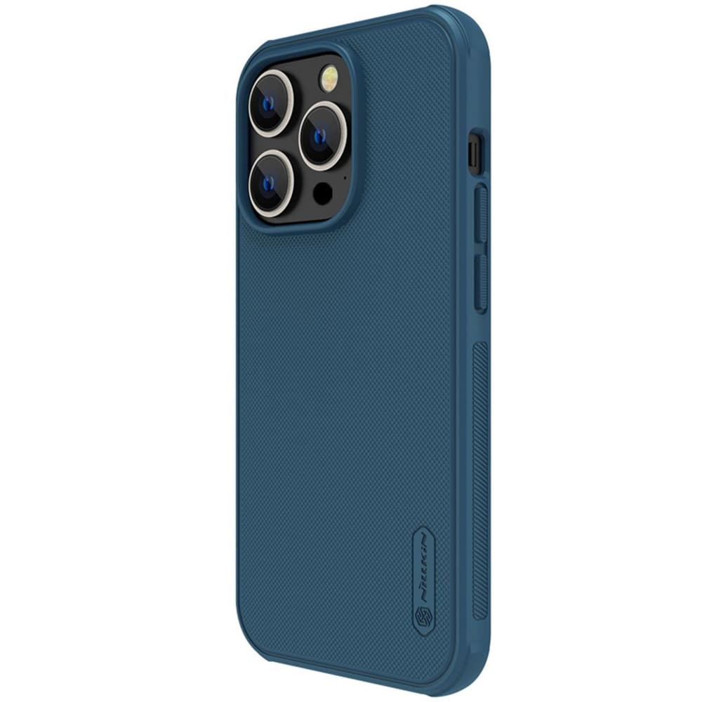 Nillkin Super Frosted Shield Pro ovitek za iPhone 14 Pro Max, moder 2
