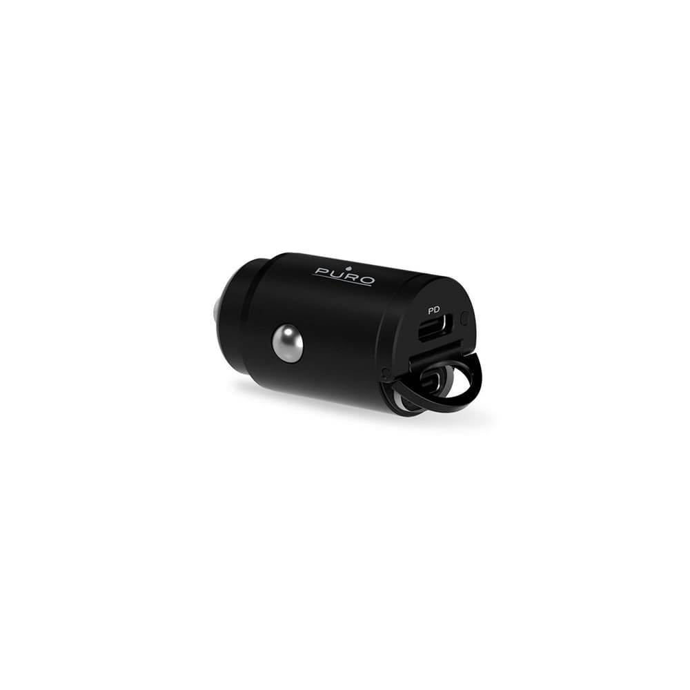 Puro Mini avtomobilski polnilnik 30W, 2x USB-C, črn 4