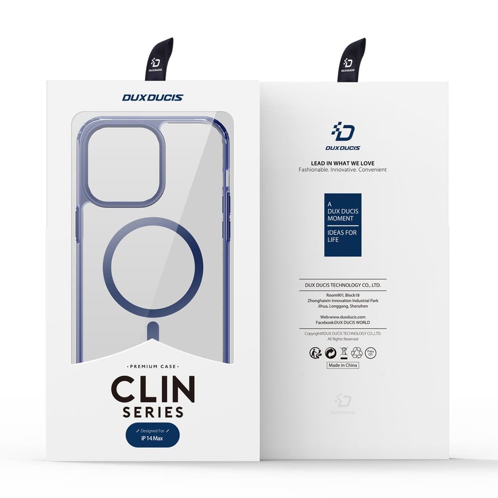 Dux Ducis Clin2 ovitek za iPhone 14 Plus, MagSafe, moder 5