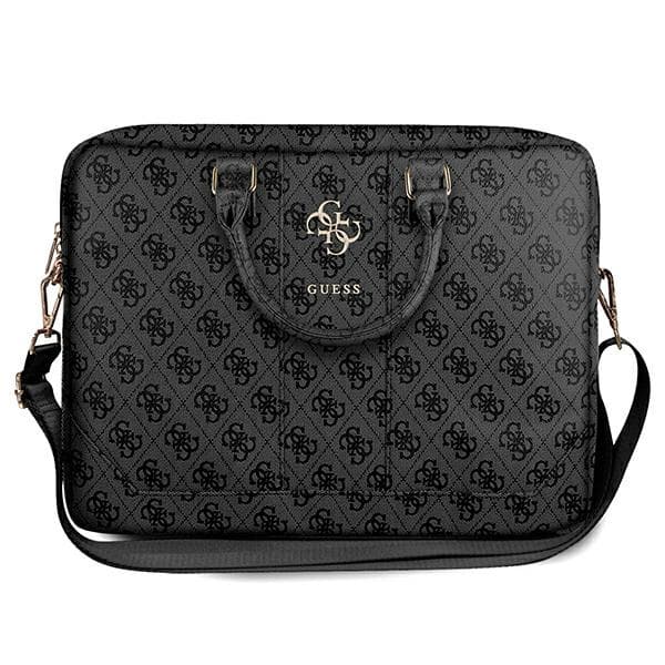 Torba za prenosnik Guess 4G Big Logo do 16" - siva