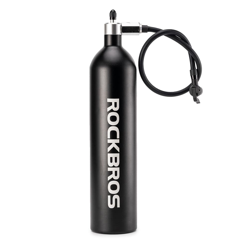 Rockbros tlačilka za tubeless pnevmatike 200 PSI 1,2l - Črna 2