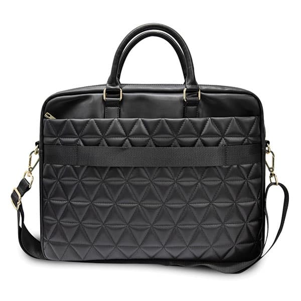Torba za prenosnik Guess Quilted za 16" - črna 3