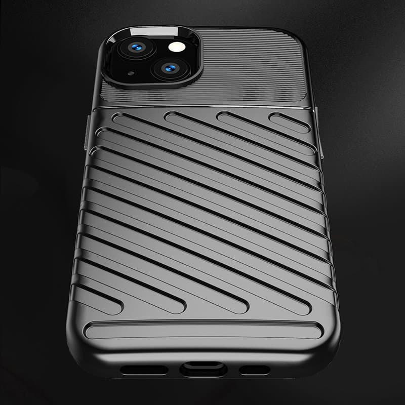 Thunder Case Fleksibilna TPU ovitek za iPhone 13 mini - Zelena 8