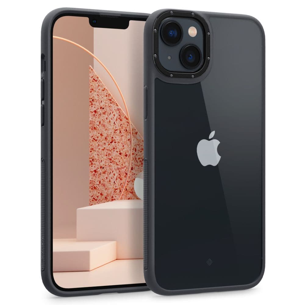 Caseology Skyfall ovitek za iPhone 14 Plus - Mat črna