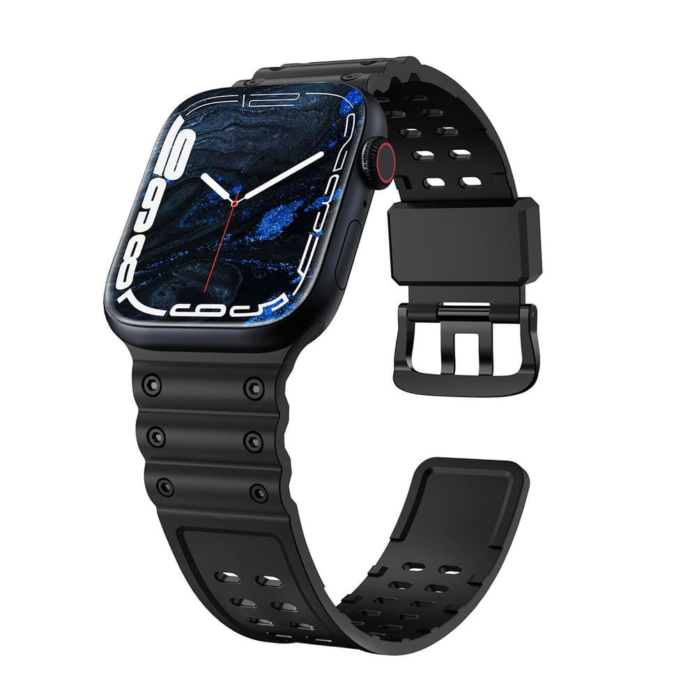Pas za Apple Watch 38/40/41 mm, Triple Protection, črn 2