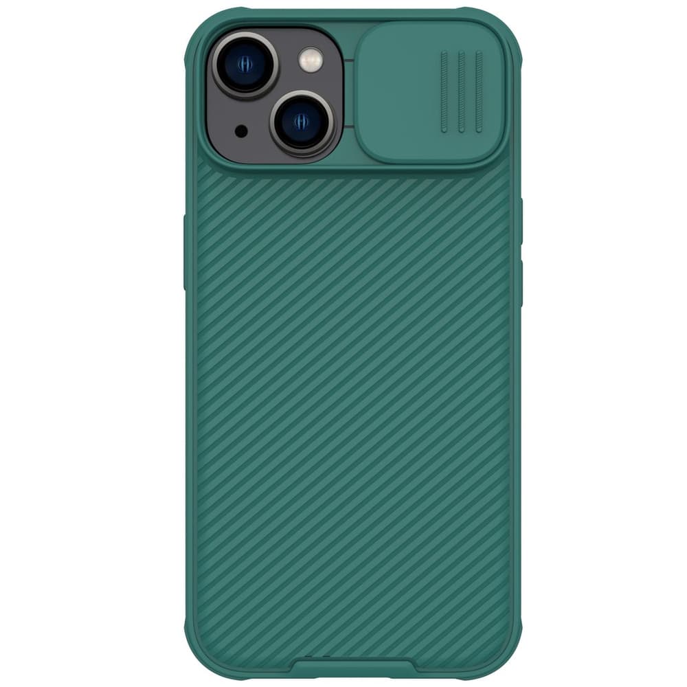 Nillkin CamShield Pro ovitek za iPhone 14 Plus s ščitom za kamero, zelen